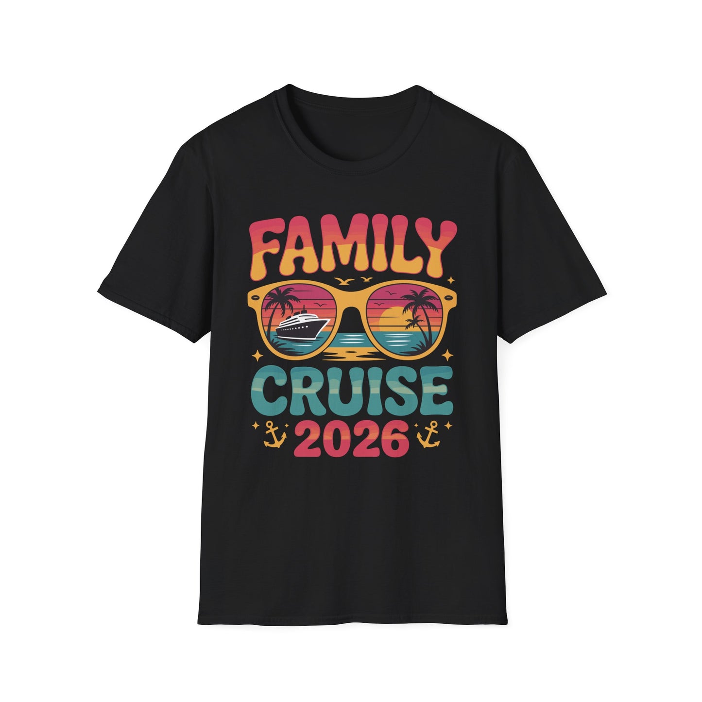 Family Cruise 2026 Summer Vacation Matching Family Cruise T-Shirt For Men Women