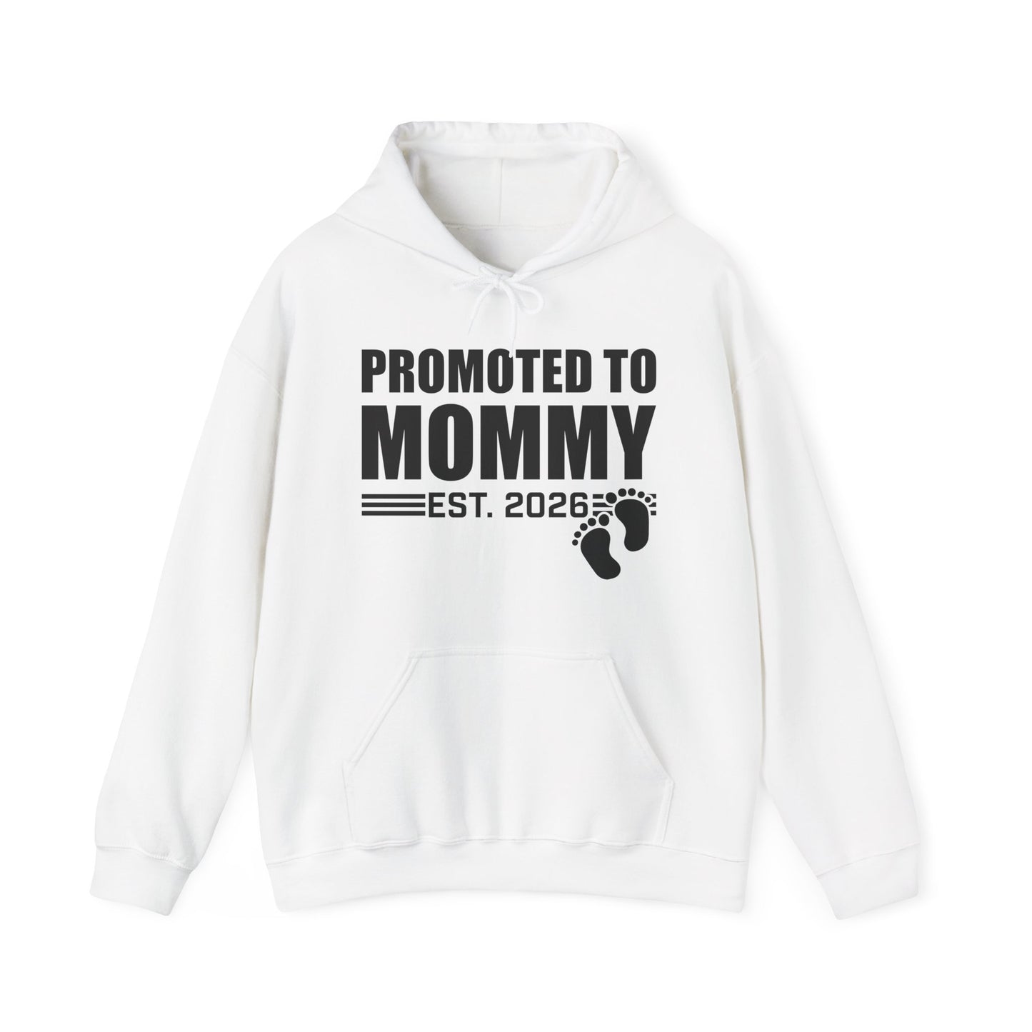 Promoted To Mommy 2026 Pregnancy Announcement Mothers Day Mom To Be Hoodie