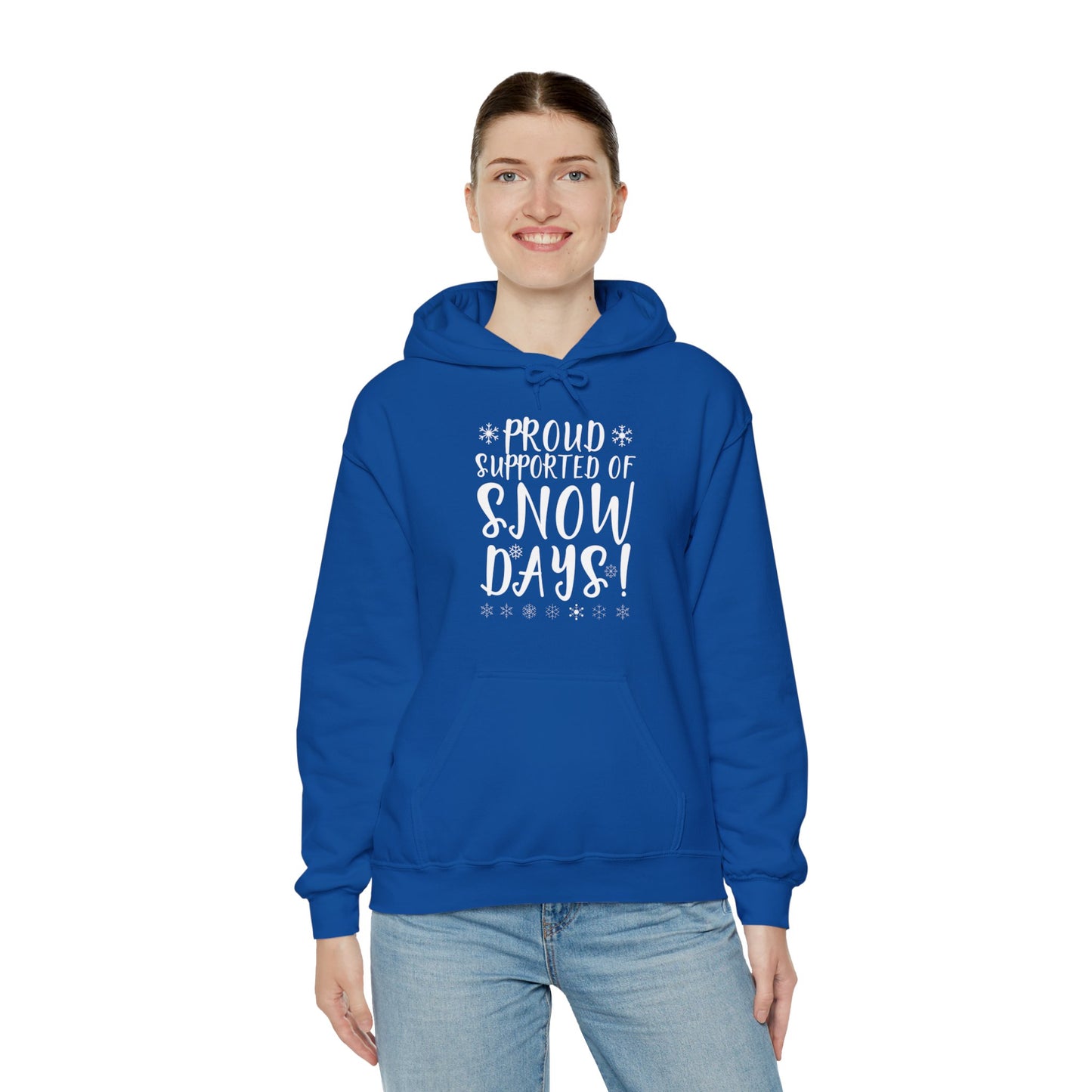 Proud Supporter Of Snow Days Vintage Christmas Holiday Funny Xmas Hoodie For Men Women Hoodie