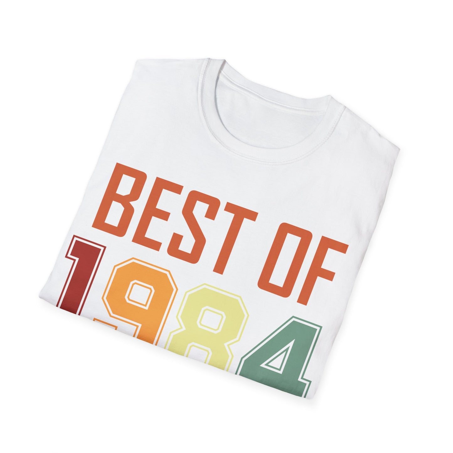 Funny Vintage Best of 1984 40 Year Old Gift 40th Birthday T-Shirt For Men Women T-Shirt