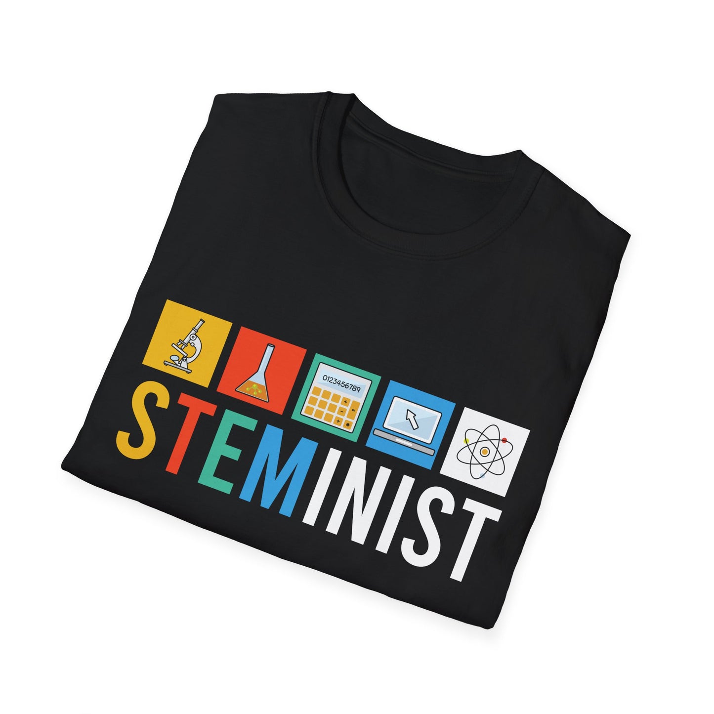 Steminist Science Technology Engineering Math STEM T-Shirt Men Women Teacher