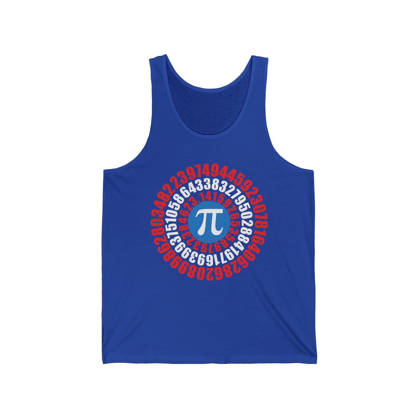 Funny Captain Pi 3.14 Pi Day Superhero Nerdy Geeky Superhero Geek Math Student Tank Tops