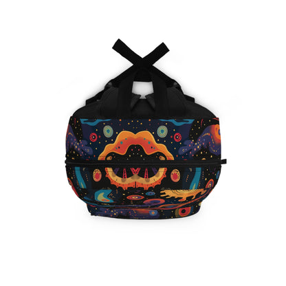 Space Oddity Pattern Backpacks For Men Women Kids School Travel, Capacity School Backpacks