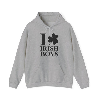 Funny I Love Irish Boys Shamrock St Patricks Day Hoodie For Men Women Hoodie