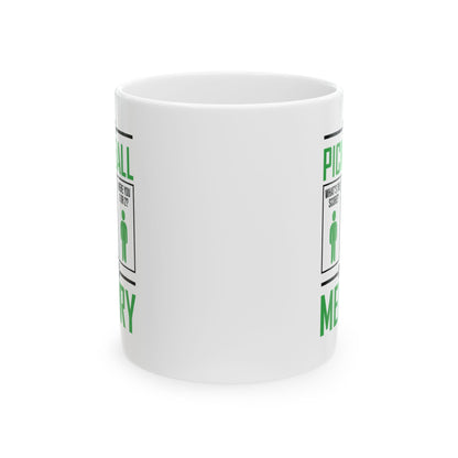 Funny Playing Pickleball Improves Memory Dink Player Coffee Mug