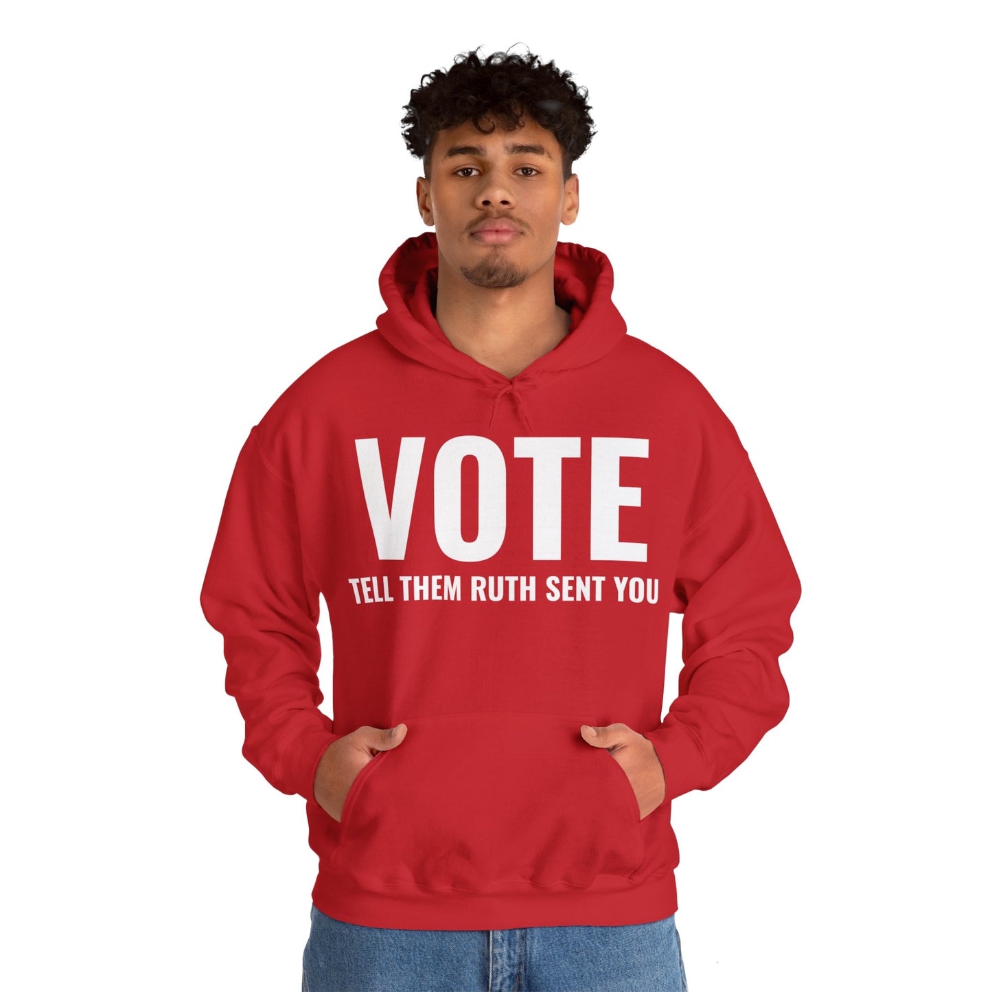 Vote Tell Them Ruth Sent You Funny American Women Saying Hoodie For Men Women Hoodie