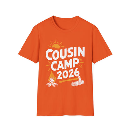 Cousin Camp 2026 Summer Vacation Trip Matching Family T-Shirt For Men Women