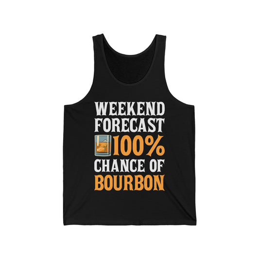 Funny Weekend Forecast Chance of Bourbon