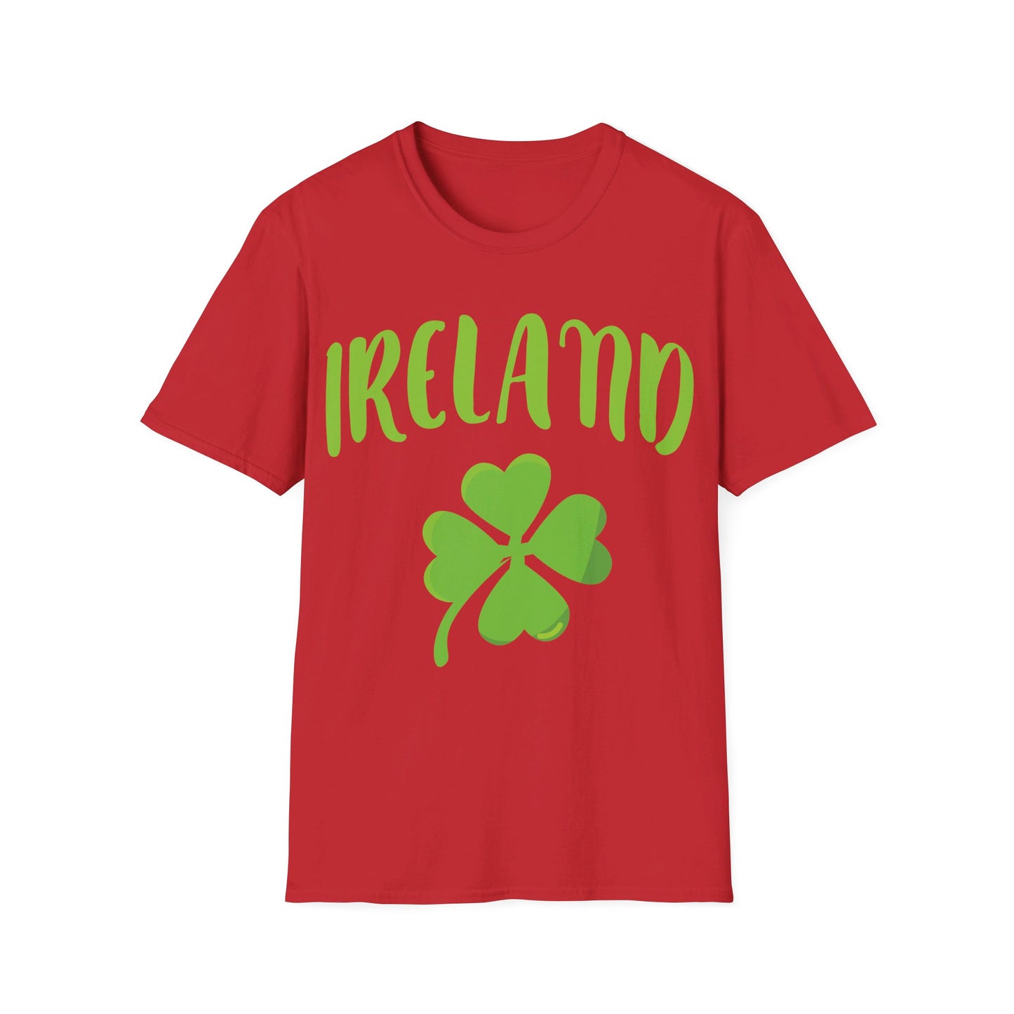 Ireland Shamrock St Patricks Day Clover Irish T-Shirt For Men Women T-Shirt