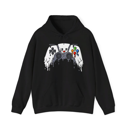 Melting Gaming Console Halloween Gaming Controller Hoodie For Gamers