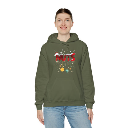 Chest Nuts Matching Chestnuts Funny Christmas Couples Nuts Hoodie