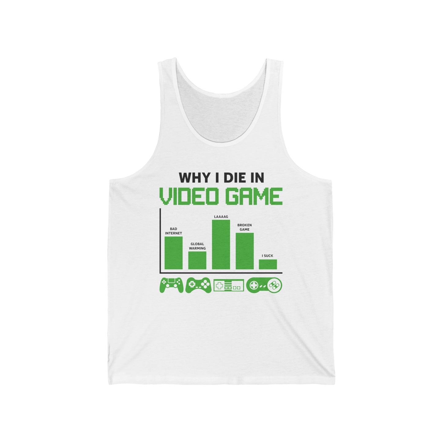 Video Games Funny Gamer Boys Teens Funny I'm Gaming Tank Tops