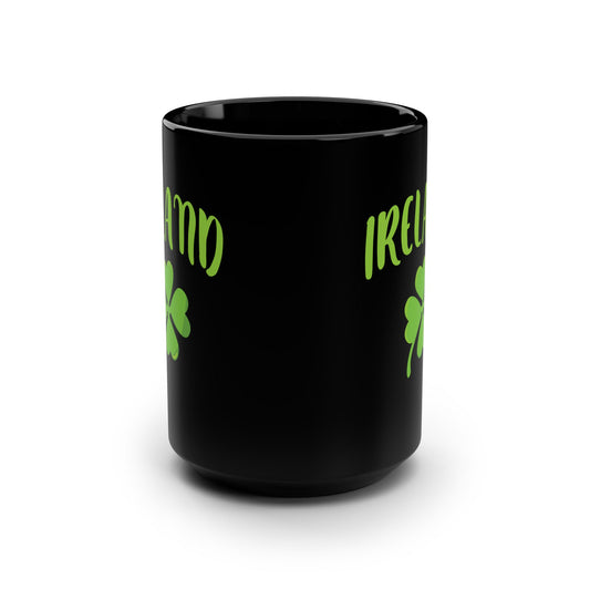 Ireland Shamrock St Patricks Day Clover Irish Coffee Mug For Men Women