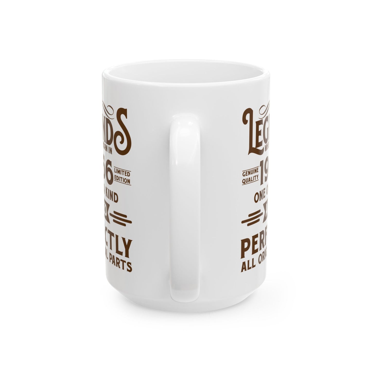 60th Birthday Mug 60 Years Old Vintage Legends Funny Born In 1966 Coffee Mug For Men Women