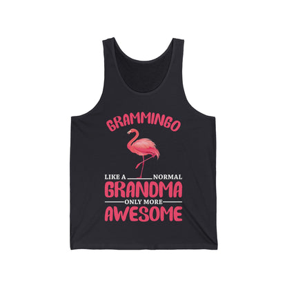 Womens Grammingo Like A Normal Grandma Only More Awesome Mom Grandmother Gift