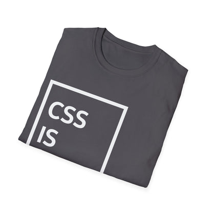 CSS Is Awesome Programmer Web Front End Developer Tshirt