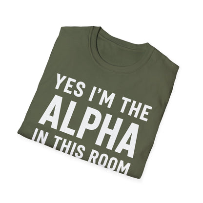 Alpha Male Funny Confident Betas Work Out Gifts for Men T-Shirt