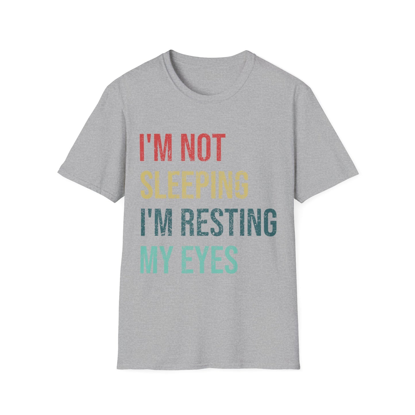 Funny I Am Not Sleeping Im Resting My Eyes Best Dad Daddy Fathers Day Tshirt