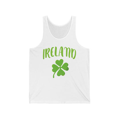 Ireland Shamrock St Patricks Day Clover Irish Tank Top For Men Women Tank Top