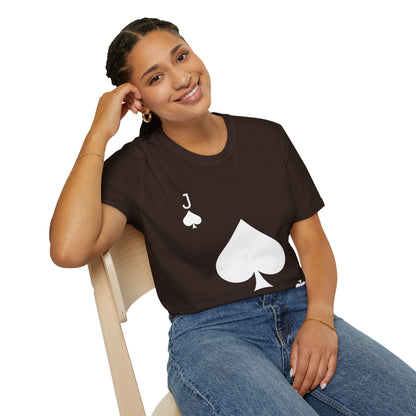 Jack of Spades Deck of Cards Halloween Costume  T-Shirt For Men