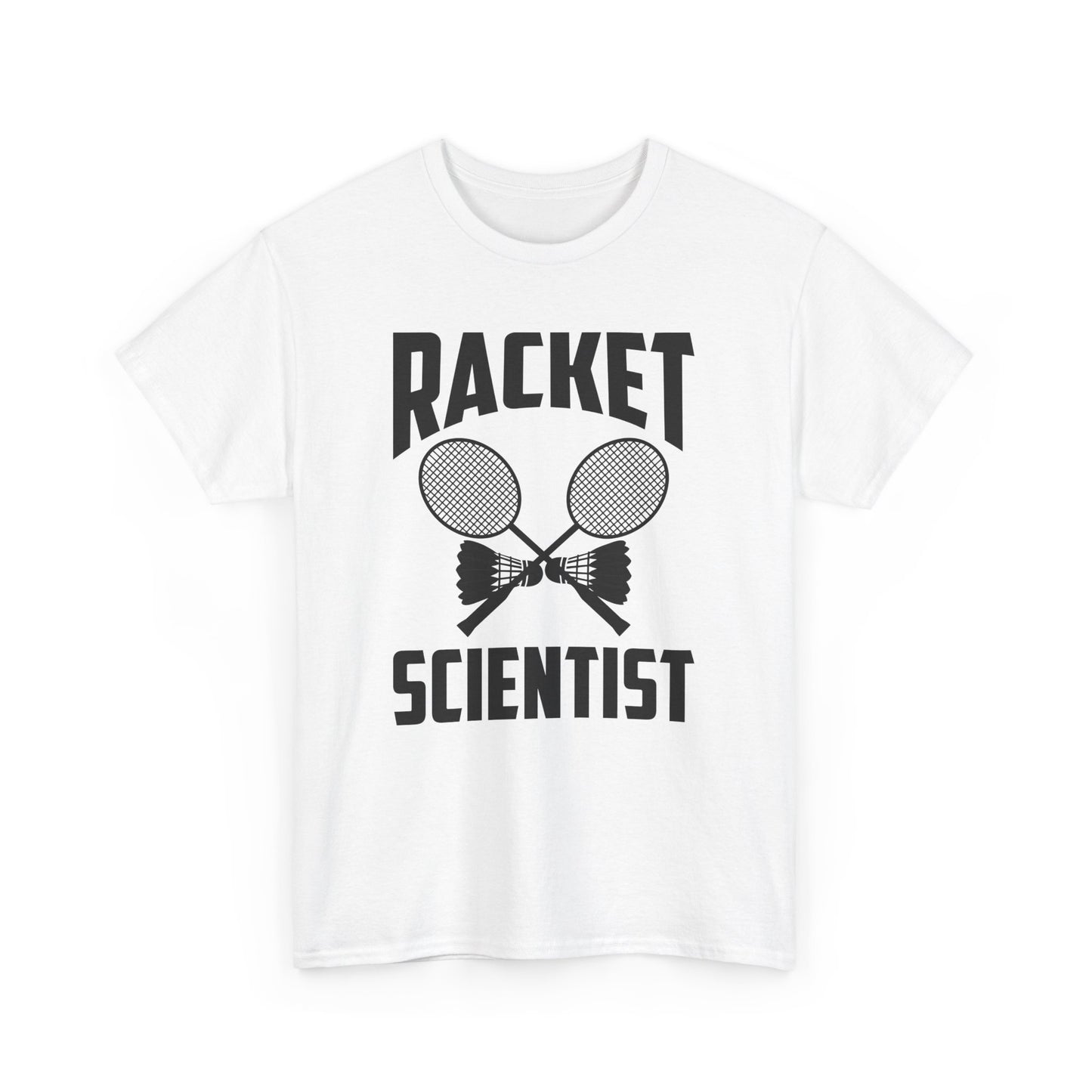 Funny Badminton Player Shirt Racket Scientist Badminton Gift T-Shirt for Men Women