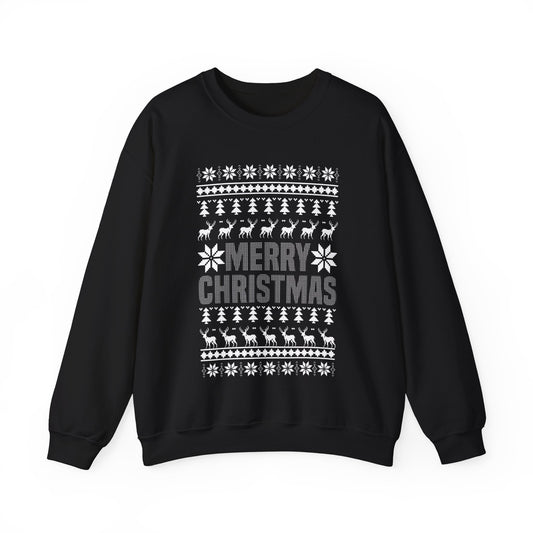 Merry Christmas Ugly Holiday Xmas Jumper Crewneck Sweatshirt