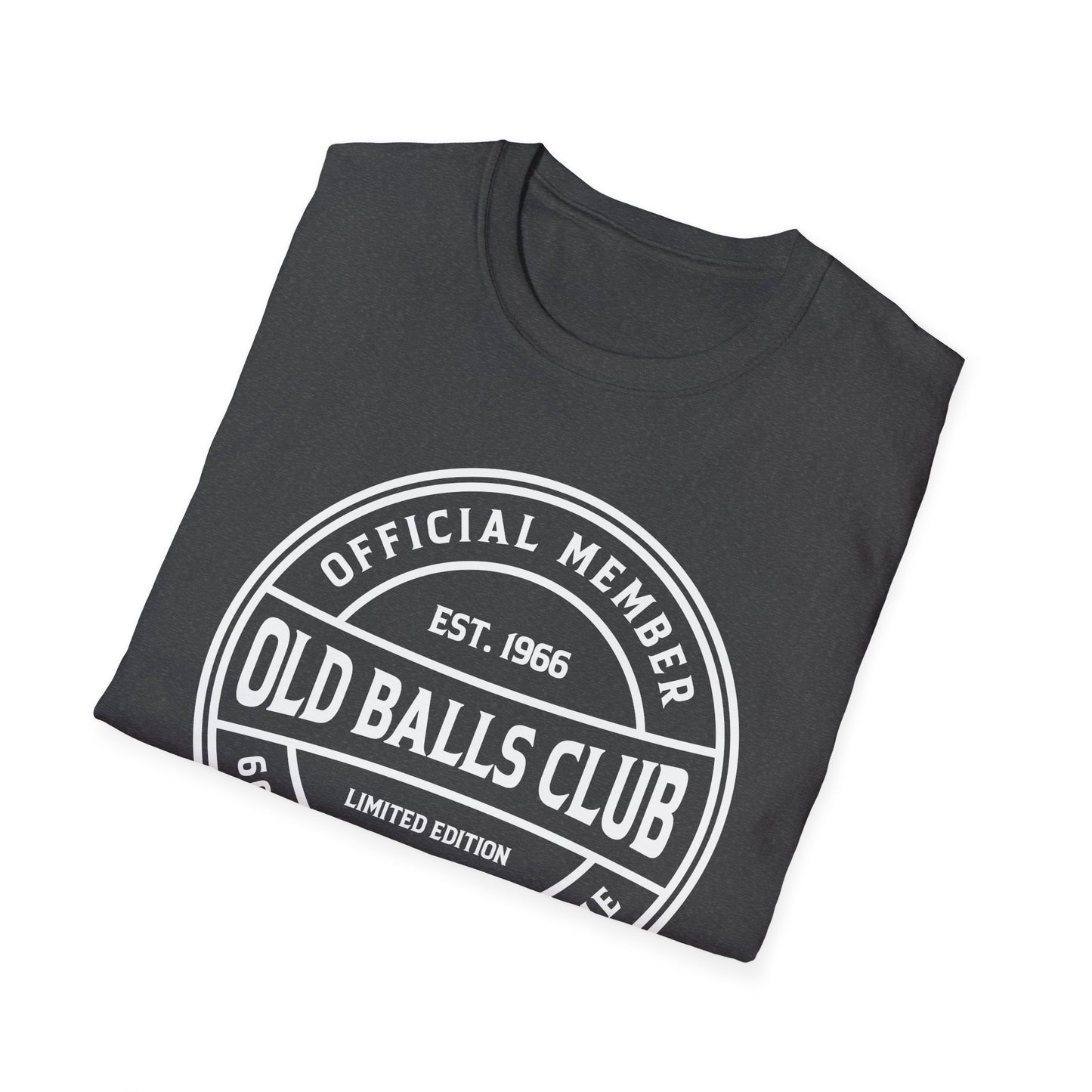 Mens Old Balls Club 60 Years Awesome Sixty 60th Birthday Farthers Day T-Shirt