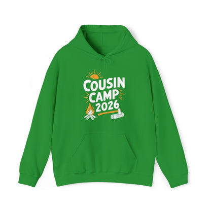 Cousin Camp 2026 Summer Vacation Trip Matching Family Hoodie For Men Women