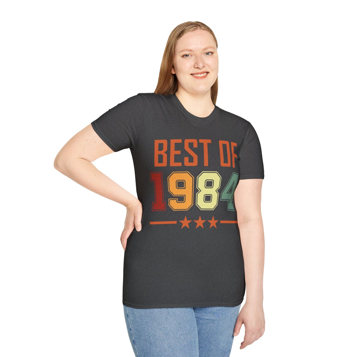 Funny Vintage Best of 1984 40 Year Old Gift 40th Birthday T-Shirt For Men Women T-Shirt