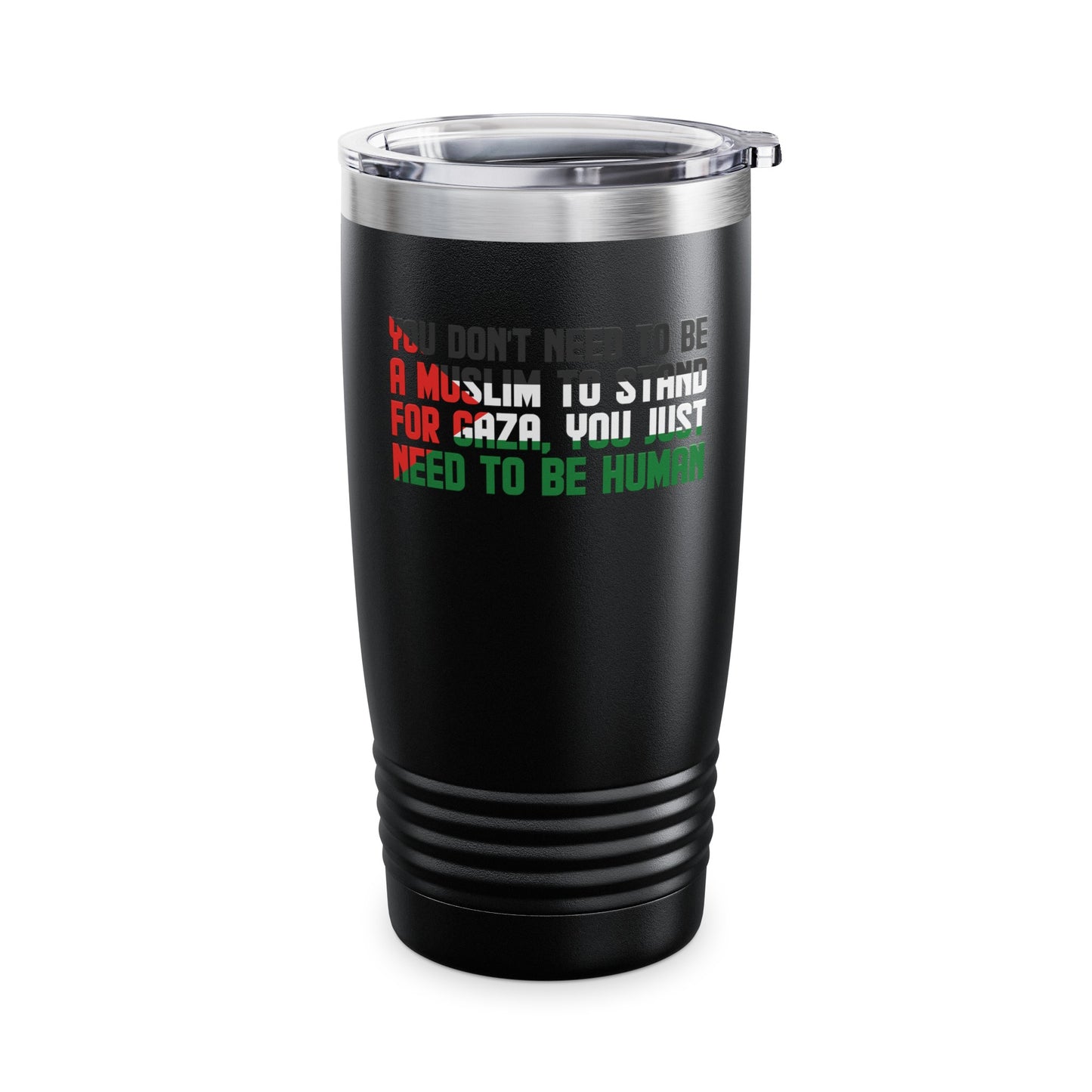 Free Palestine Flag Gaza Palestinian Flag Human Rights Tumbler For Men Women Tumbler