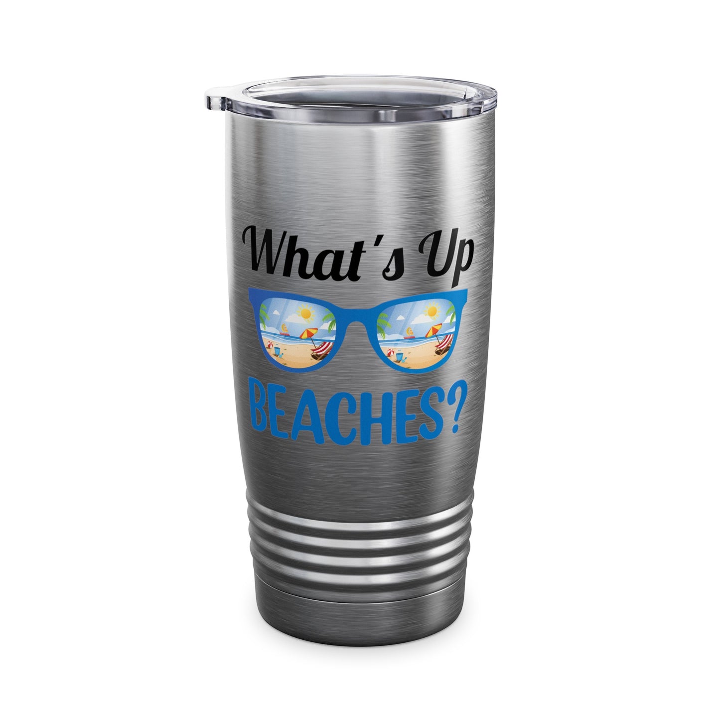 Funny What's Up Beaches Gifts Fathers Day Beach Vacation Summer Tumbler