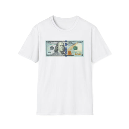 Funny Pro Trump 100 Dollar Bill Donald Trump Signature 4th of July American Patriot Support Trump Gift T-Shirt