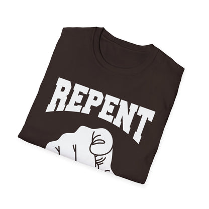 Funny Repent Sinner Christian Jesus Bible T-Shirt Men Women