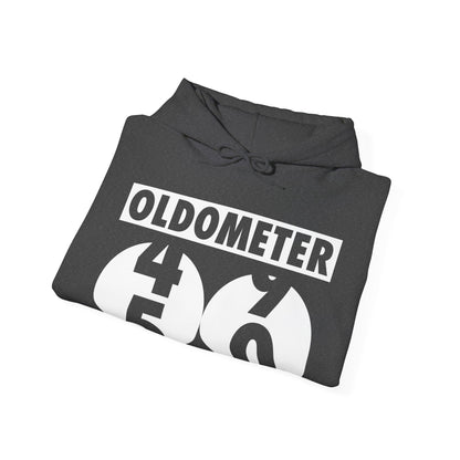 Funny Oldometer Odometer 50th Birthday Gift 50 yrs Old Joke Hoodie For Men Women Hoodie