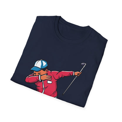 Funny Dabbing Golf Player Golfer Golfing Funny Boys Men Dab Dance T-Shirt For Men Women T-Shirt