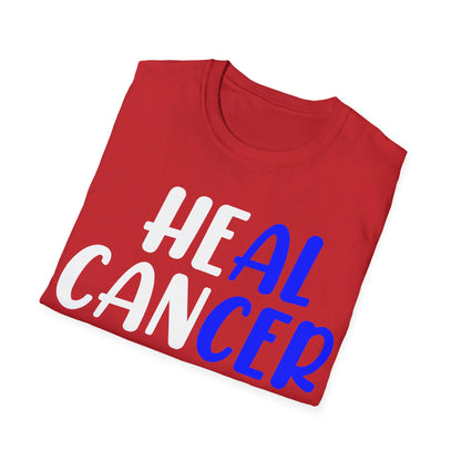 Colon Cancer Faith Bible Verse CRC Awareness Support Heal Family T-Shirt For Men Women