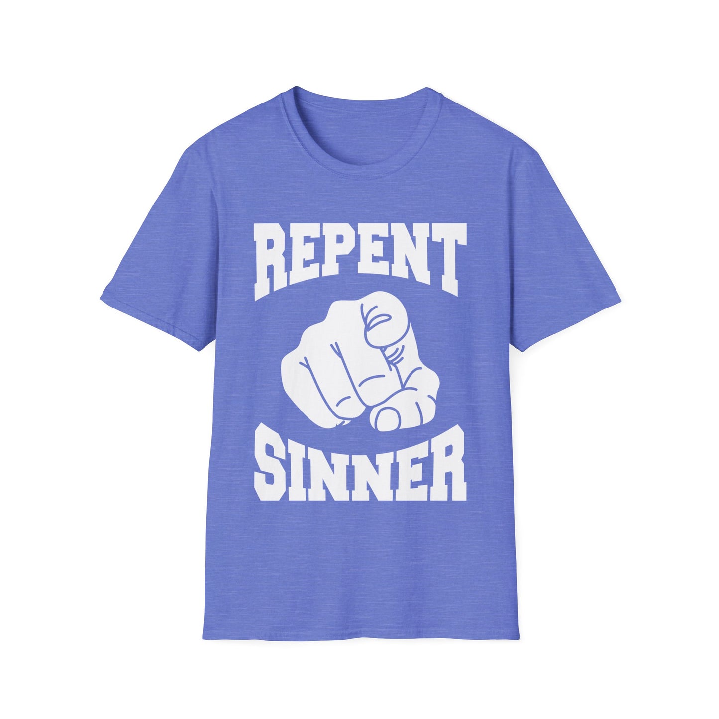 Funny Repent Sinner Christian Jesus Bible T-Shirt Men Women