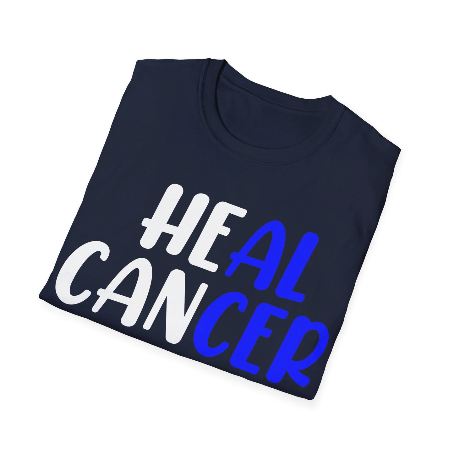 Colon Cancer Faith Bible Verse CRC Awareness Support Heal Family T-Shirt For Men Women