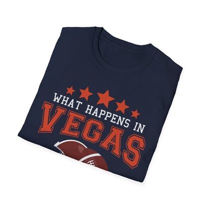 Funny What Happens in Vegas Started in Oakland Sporty Gift T-Shirt Men Women