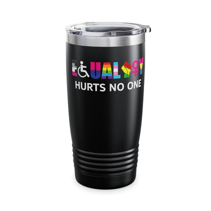Equality Hurts No One LGBT Black Disabled Women Right Kind Pride Tumbler
