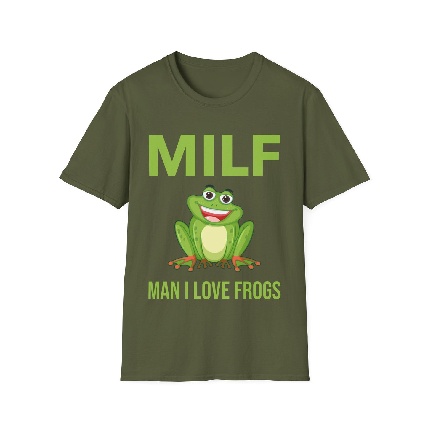 Funny Milf Man I Love Frogs Sarcastic Frog Lovers T-Shirt