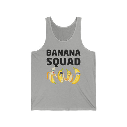 Funny Banana Squad Fruit Banana Lover Tank Top For Men Women Kids Tank Top