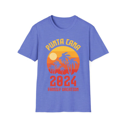 Punta Cana 2024 Family Vacation Vacay Beach Summer Holiday T-Shirt