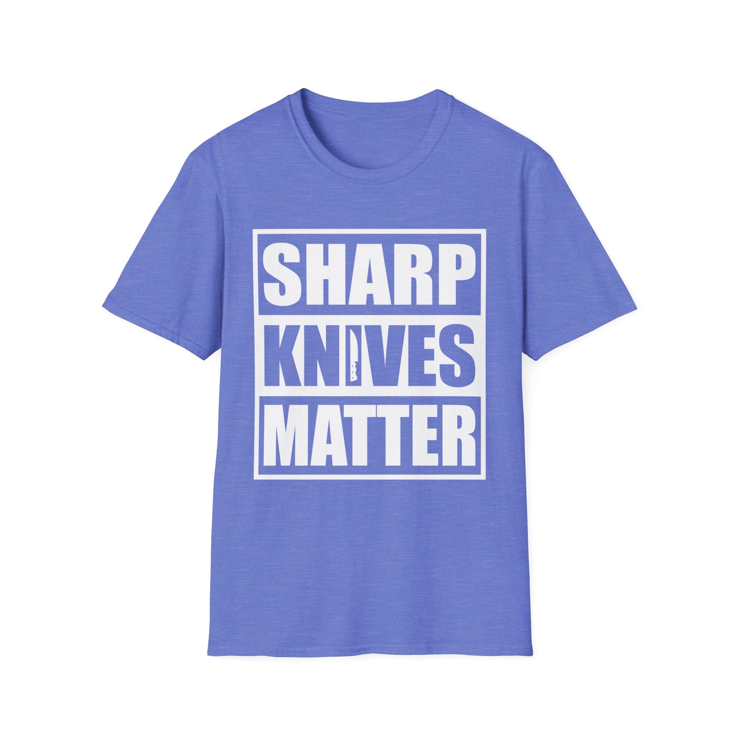 Funny Sharp Knives Matter, Cook Funny Culinary Chef T-Shirt Men Women