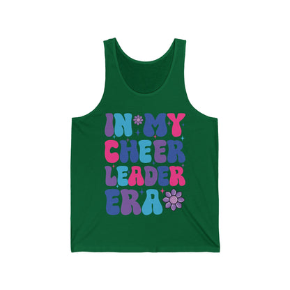 Funny In My Cheerleader Era Cheerleading Girls Teens Women Tank Top