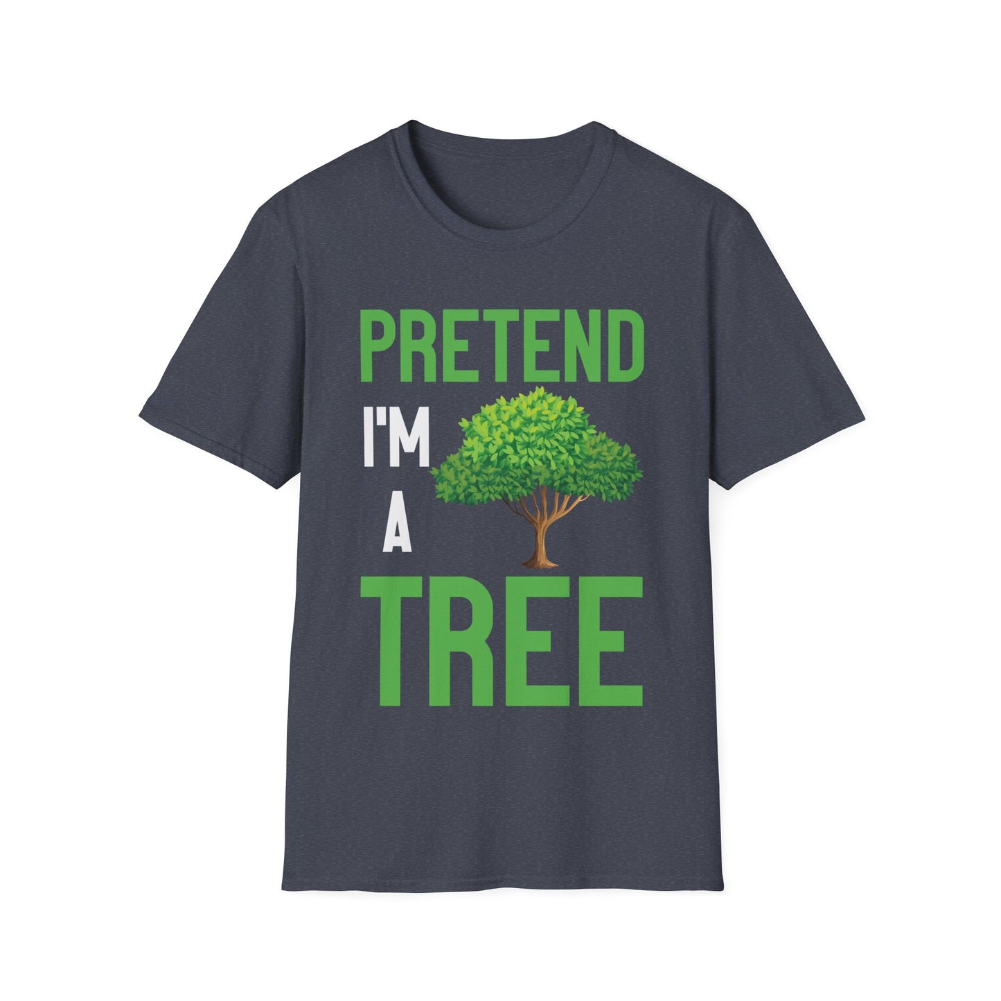 Funny Pretend I’m a Tree Tree Lazy Costume T-Shirt For Men Women