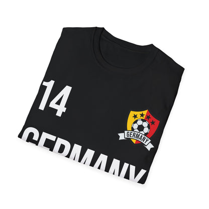 Germany Soccer Jersey Tee Flag Football Champions 2014 Gift T-Shirt