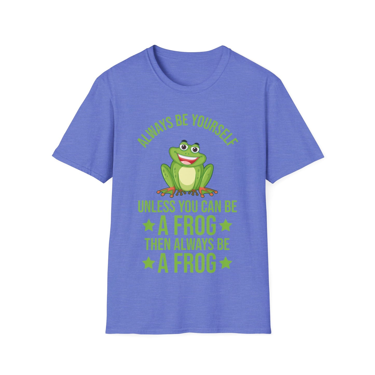 Frog Always Be Yourself Retro Vintage Men Women Amphibian T-Shirt