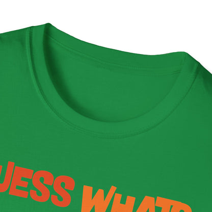 Guess What Turkey Butt Funny Thanksgiving T-Shirt For Men Women