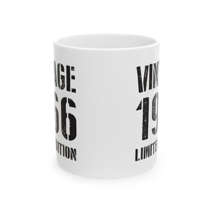 Funny Vintage 1966 60th Birthday Gifts 60 Year Old Coffee Mug For Men Women